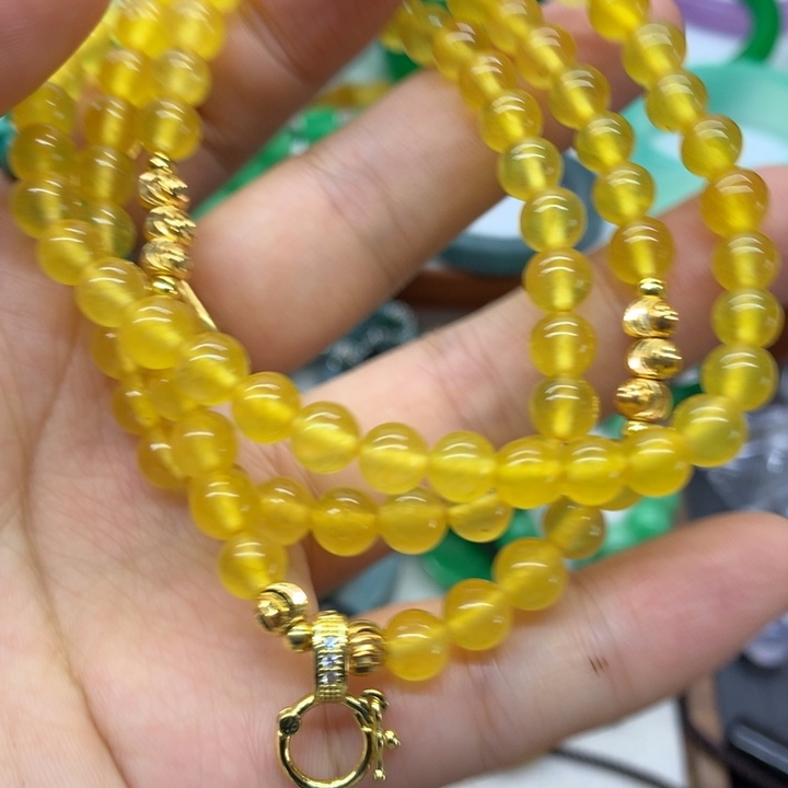 颈饰未镶嵌翡翠吊坠