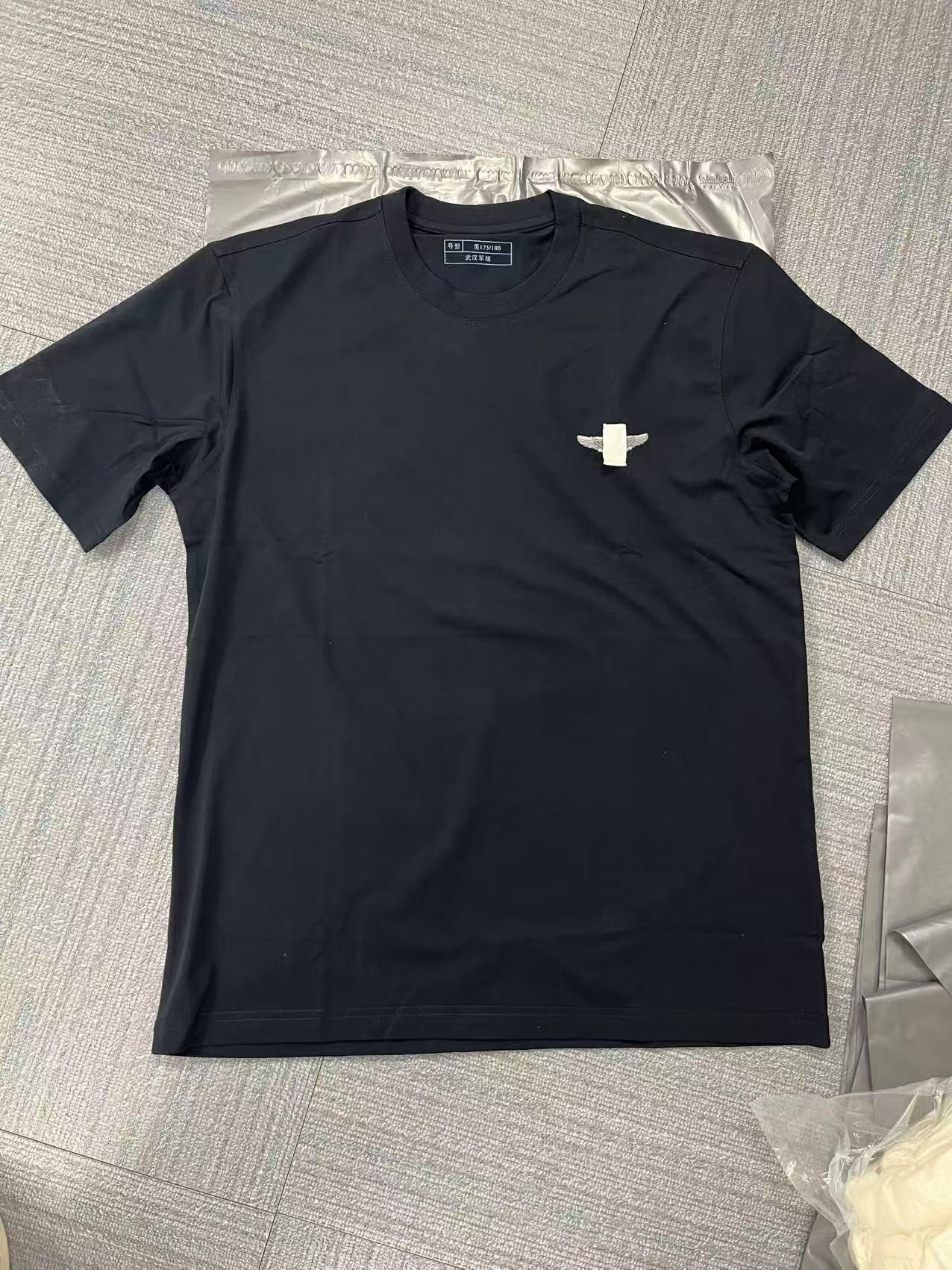 新款K藏蓝色短袖