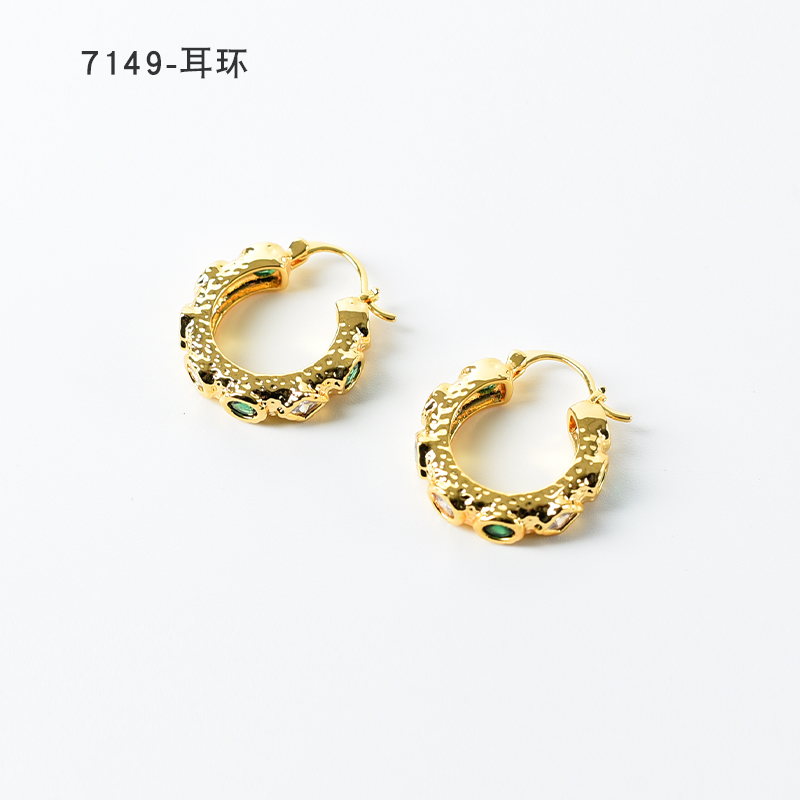 镀K金 REGIS  耳饰～7149