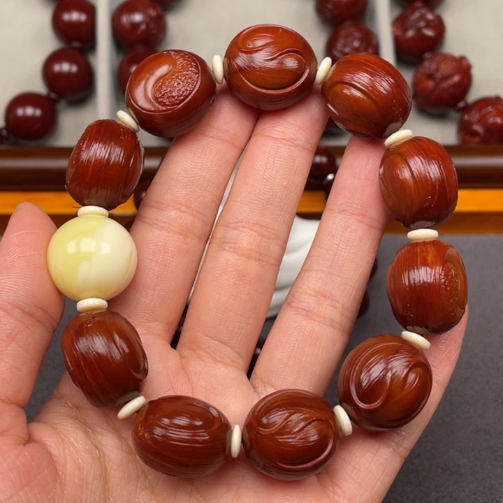 飞***哥手串/手链橄榄核太极