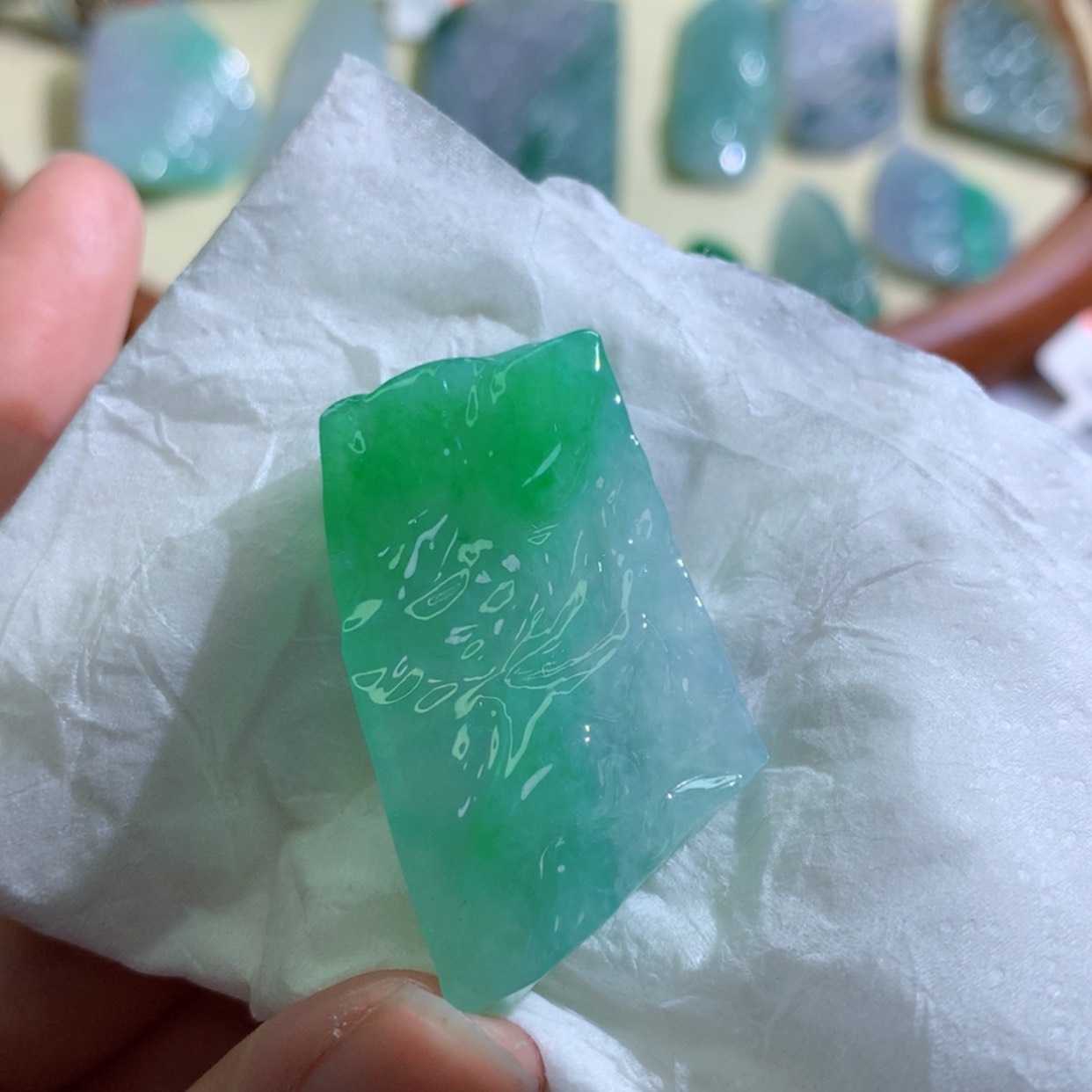 【闪购商品】翡翠吊坠(不含链)未镶嵌 5681