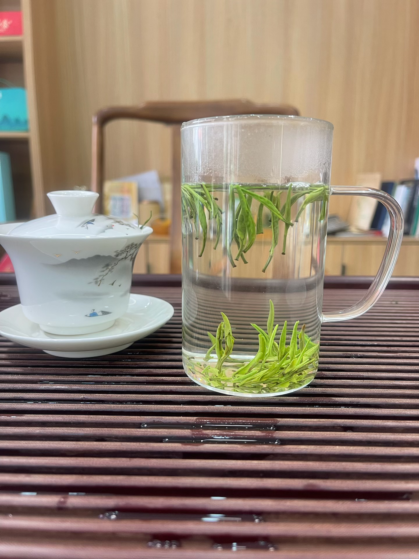 （送水杯）贵州凤冈高山锌硒茶雀舍绿茶茶叶有机茶