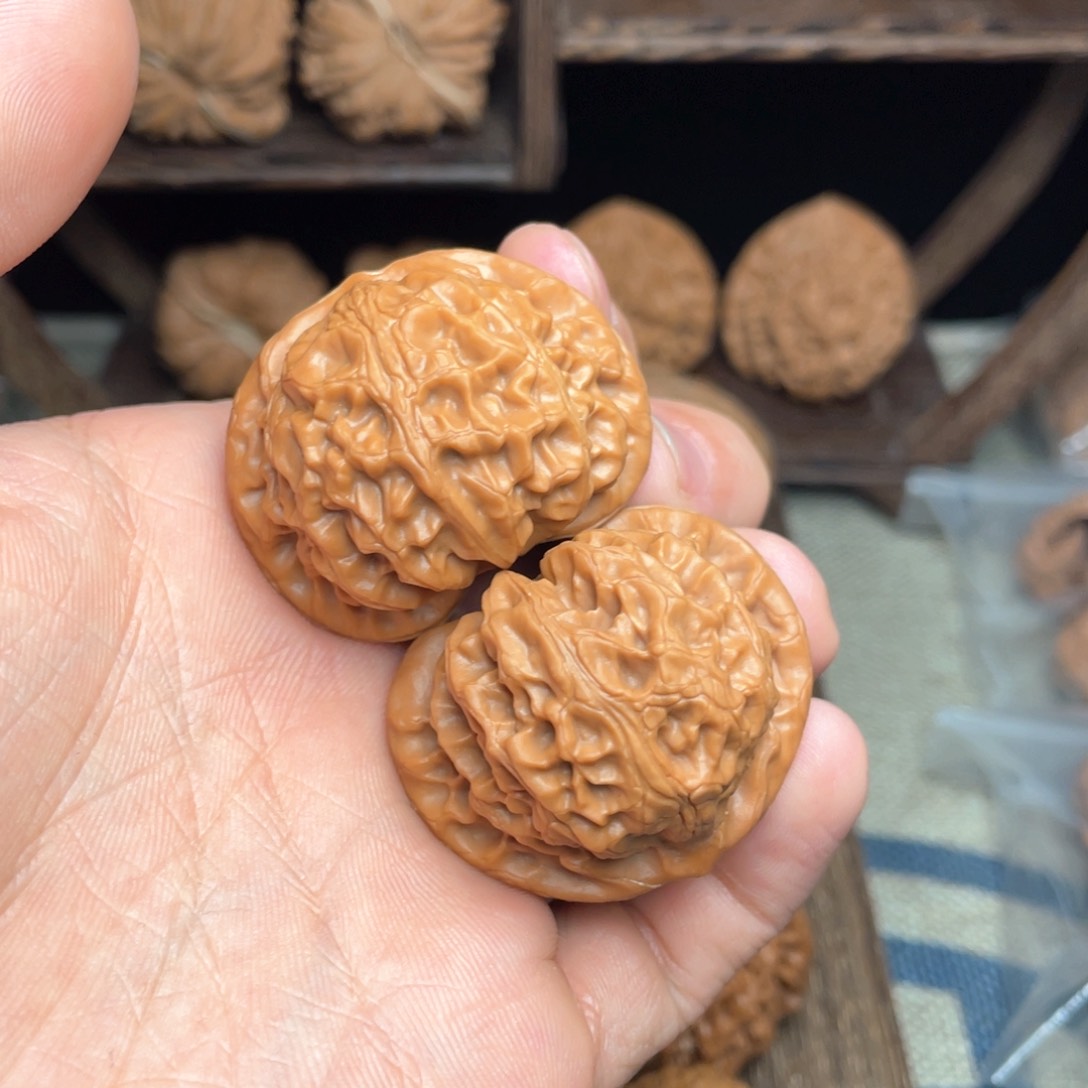 文玩核桃把件李*生41毕业老树宫灯