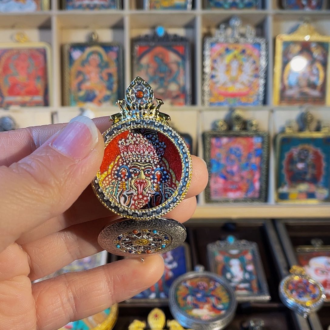 卷轴画扎基拉姆唐卡可转