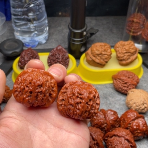 文玩核桃把件四座楼40