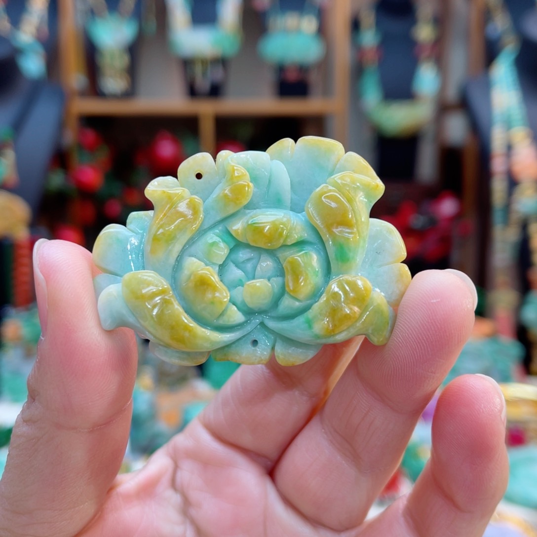 翡翠颈饰未镶嵌48小时鉴赏期