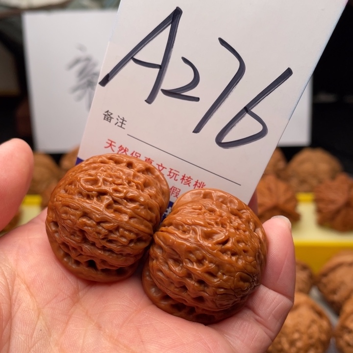 桃核把件文玩核桃铁锤34