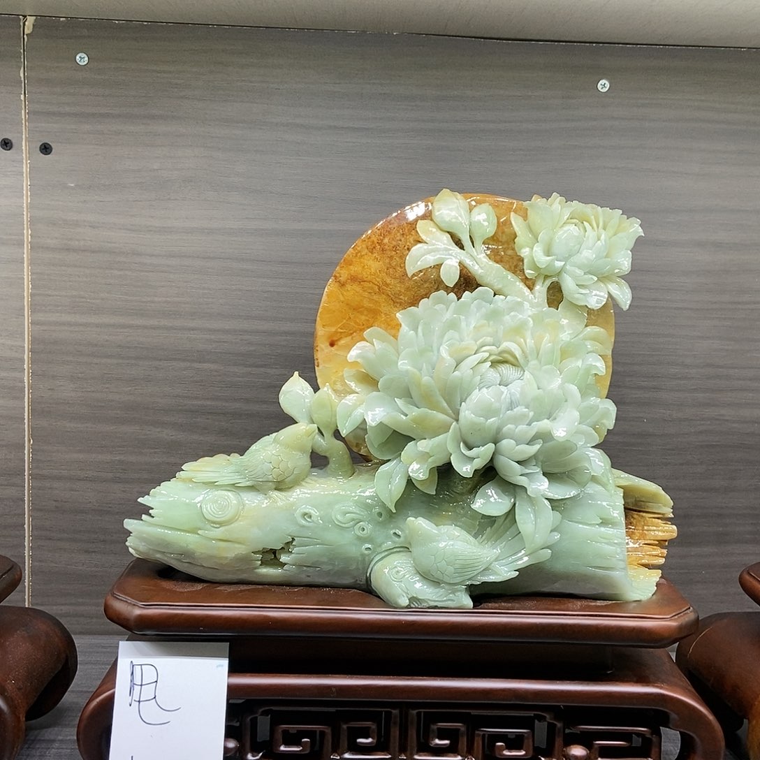 【闪购商品】蛇纹石玉（覆膜）珠宝奇石未镶嵌