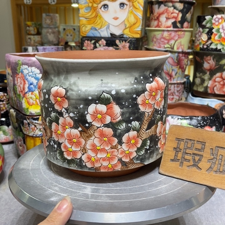 景德镇艺术手绘作品