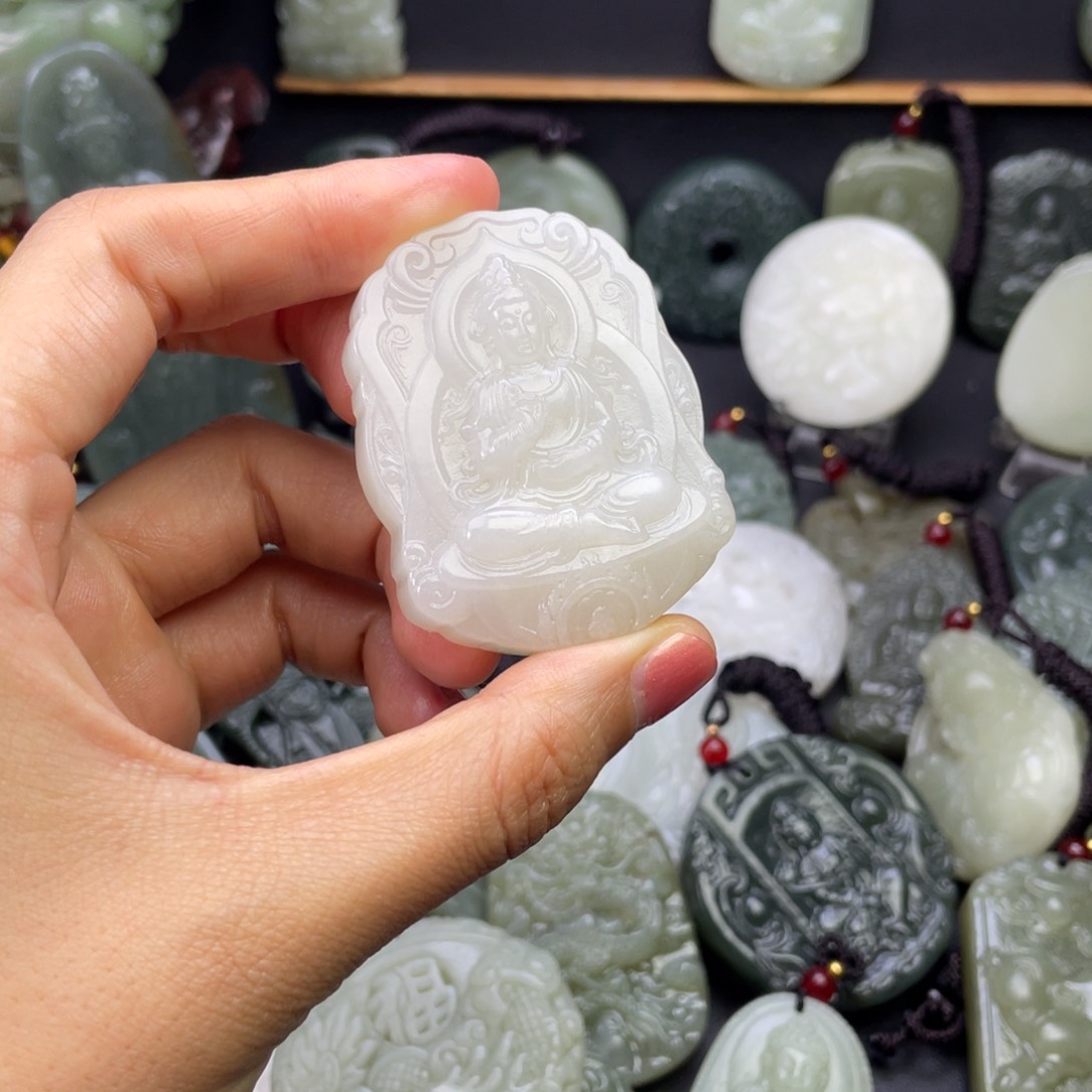 和田玉戒指未镶嵌