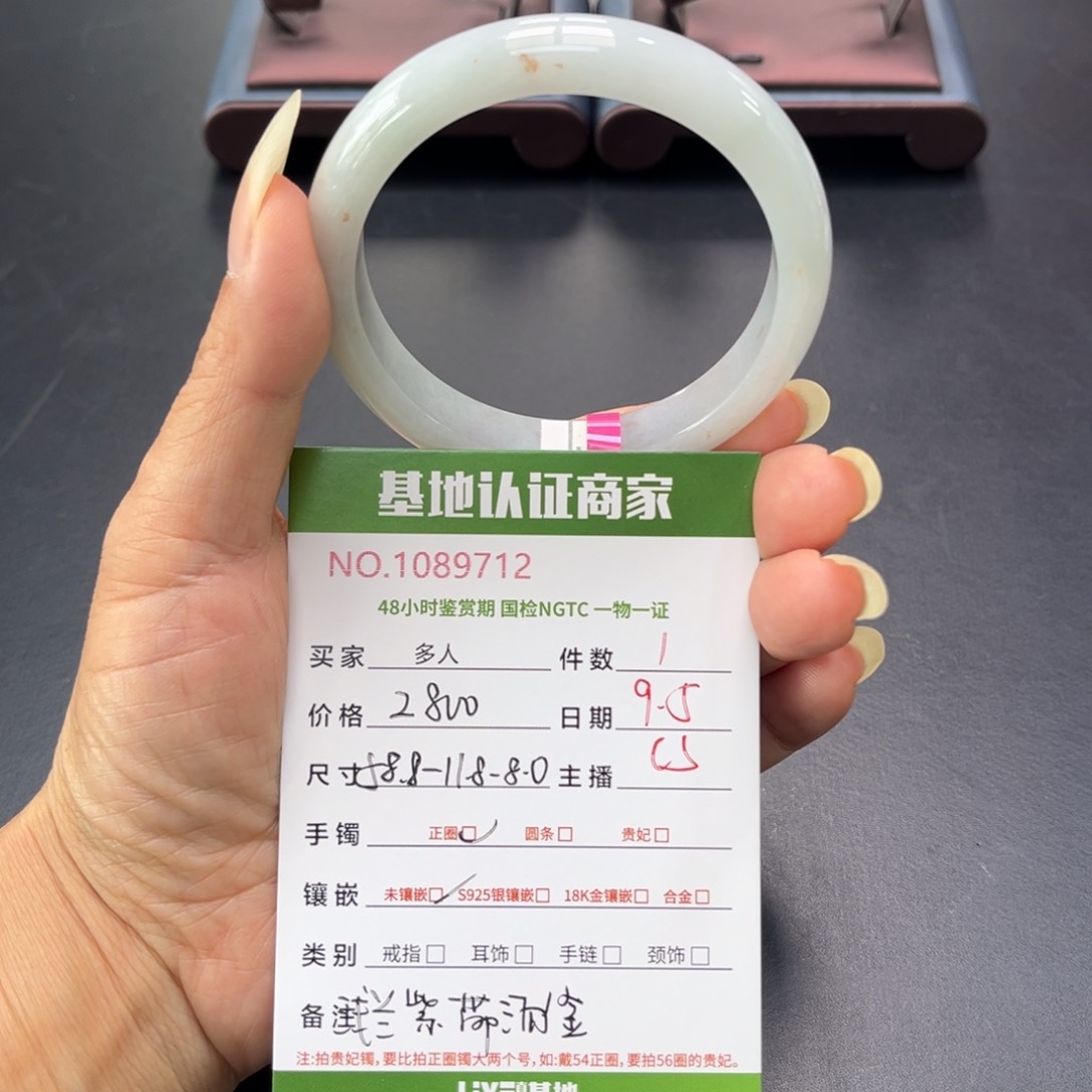 未镶嵌手镯翡翠多人