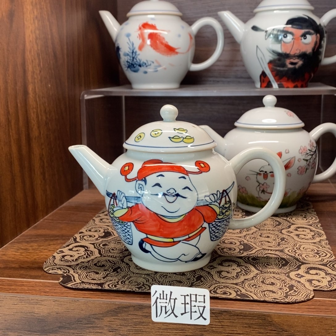 釉下彩手工绘制手工绘制