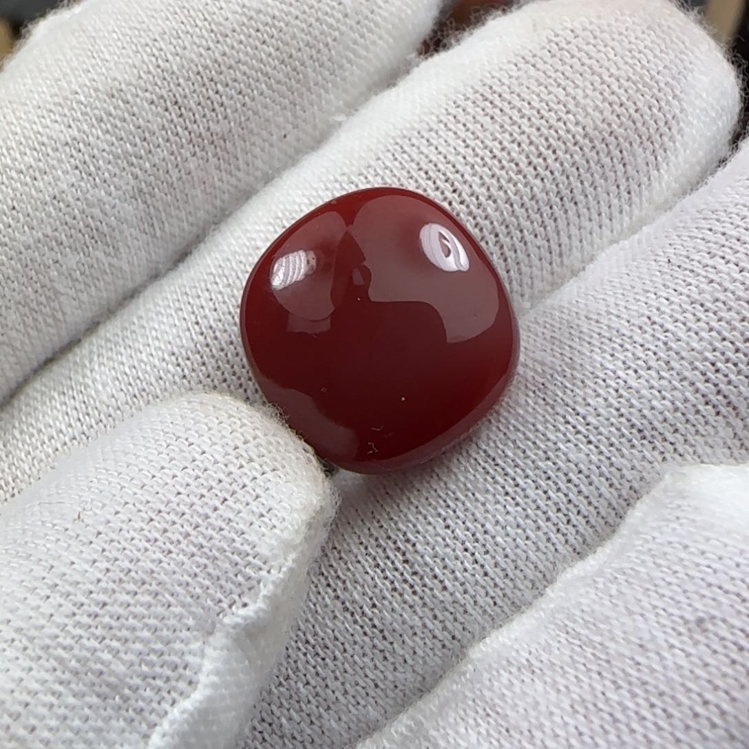 南红玛瑙戒面未镶嵌