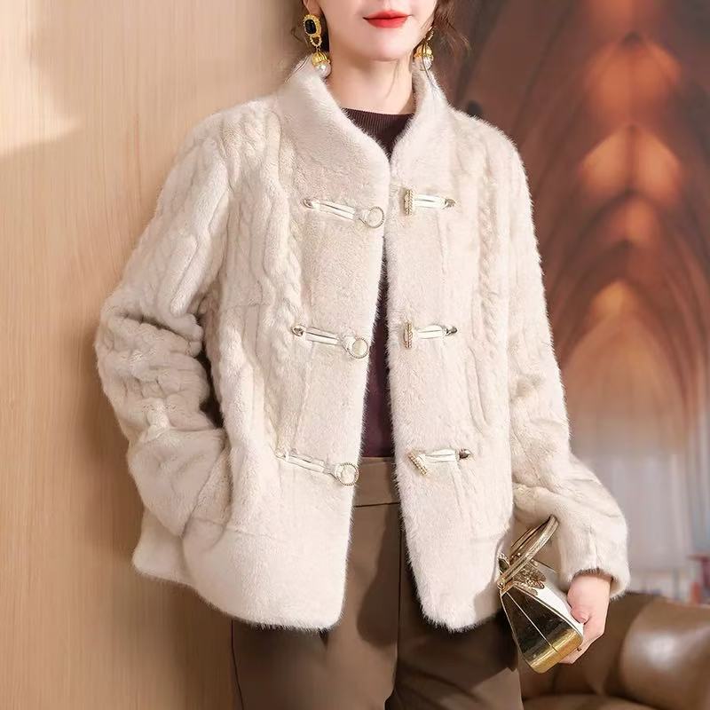 新款女装冬季保暖短外套