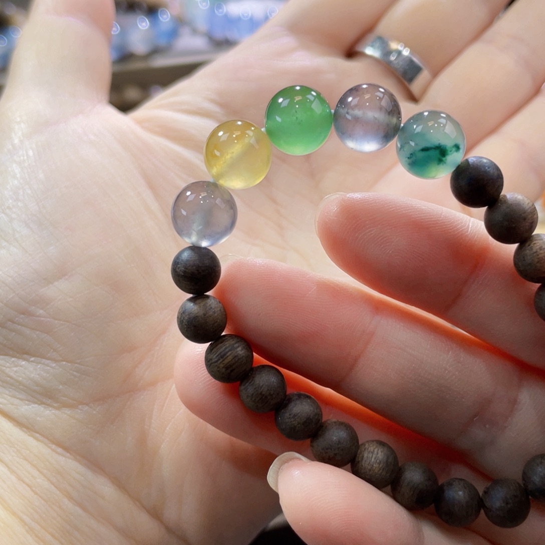 翡翠未镶嵌手链卡9