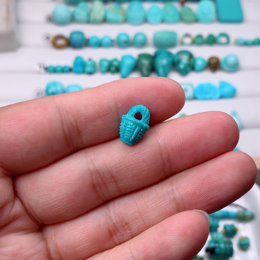 绿松石挂件未镶嵌