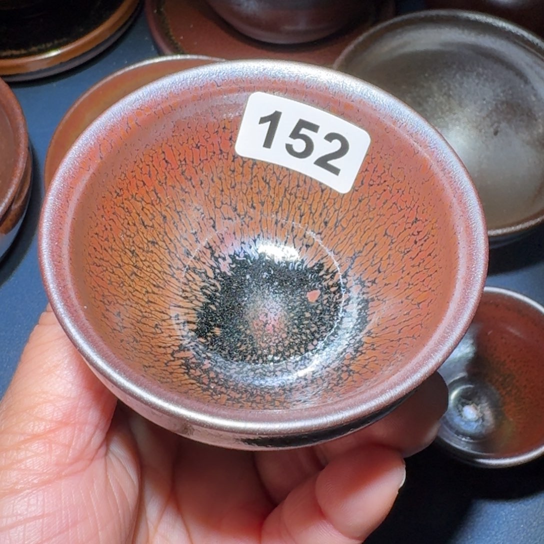 小雨茶盏，手工柴烧，