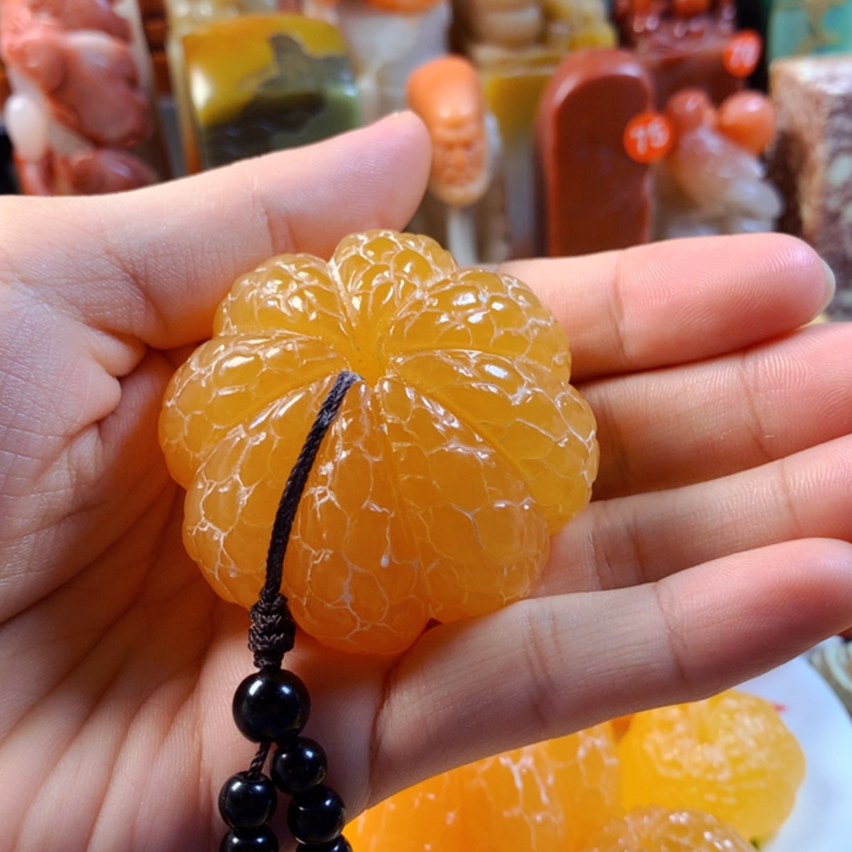 【闪购商品】寿山石紫**ღ寿山石纯手工雕刻