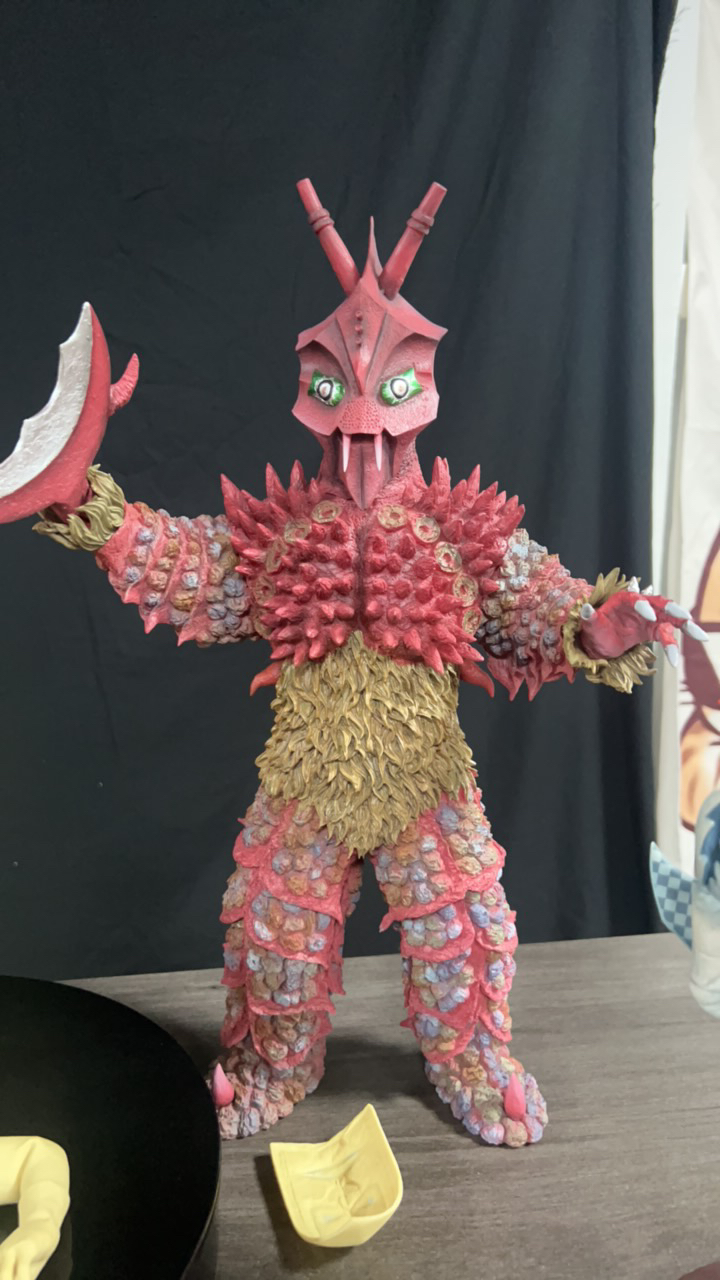 【现货】工坊亚波人超兽 奥特曼怪兽 树脂翻模雕像