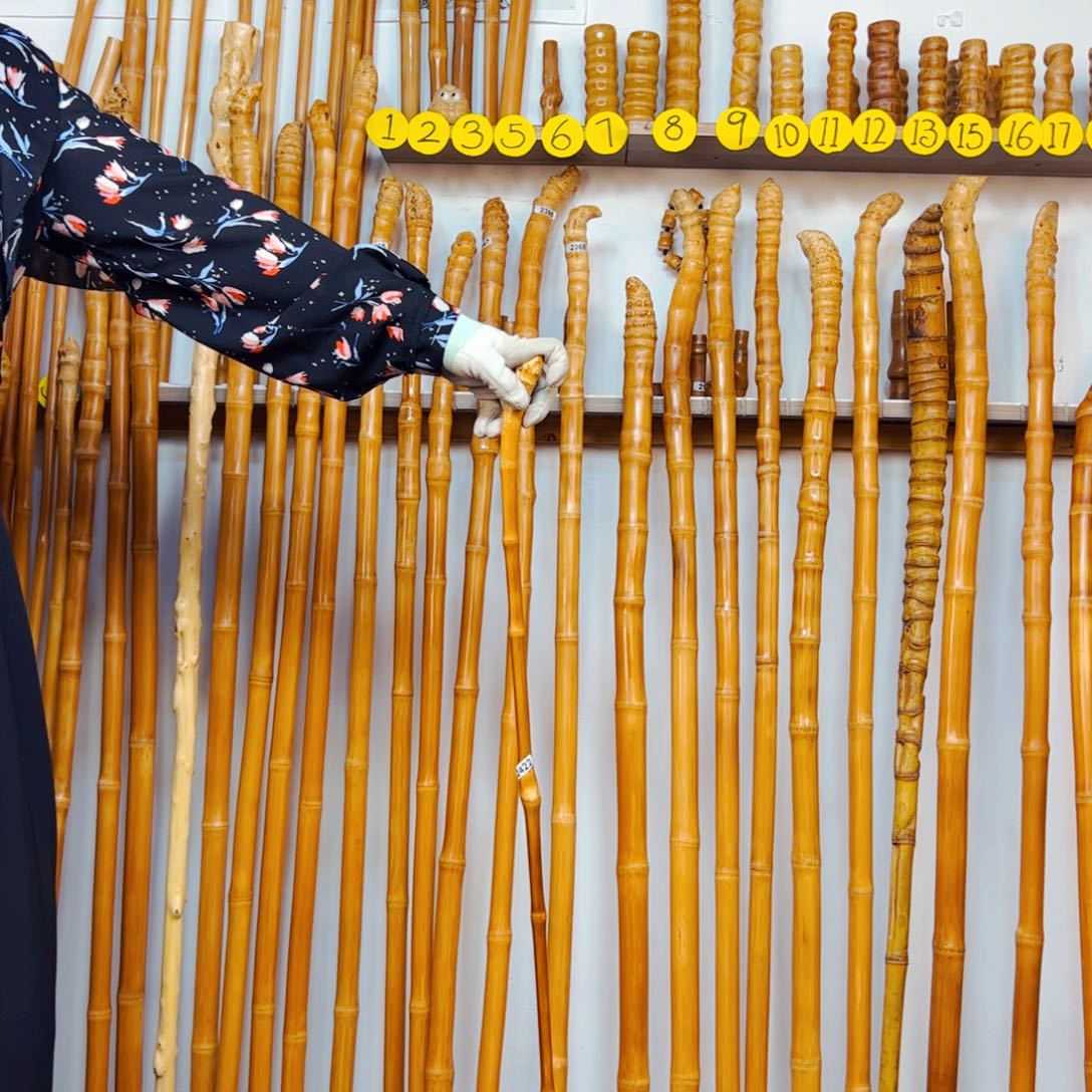风**家2422玉竹杖手持盘玩棍