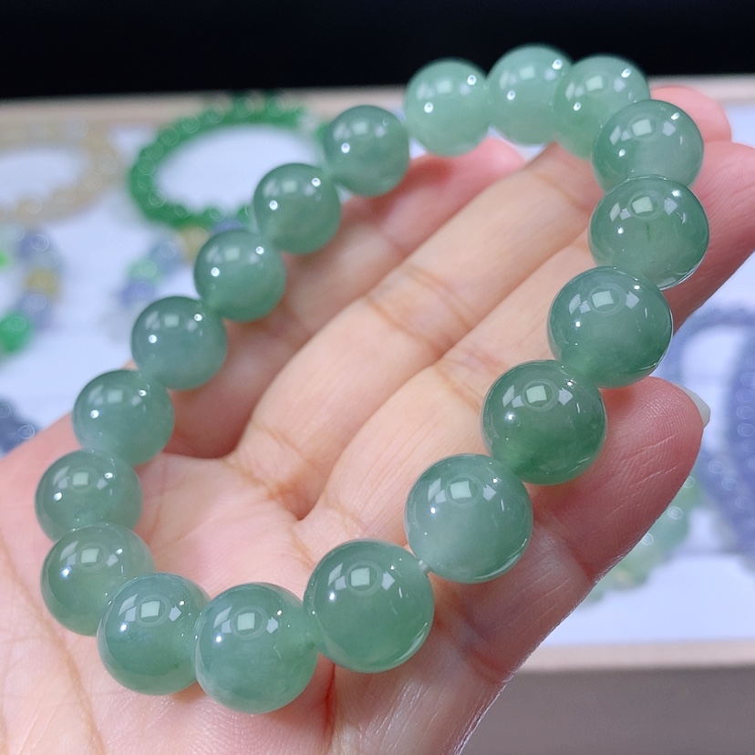 【闪购商品】翡翠手链未镶嵌翡翠卡11