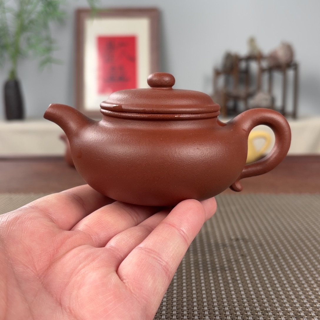 紫砂茶壶黄龙山原矿紫砂壶