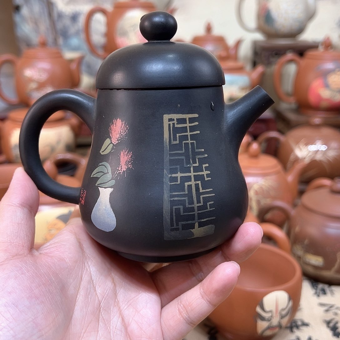红泥茶壶紫陶手工福利特价壶