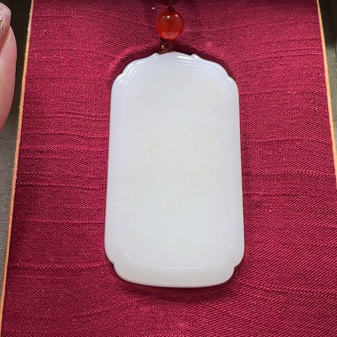 和田玉挂件未镶嵌