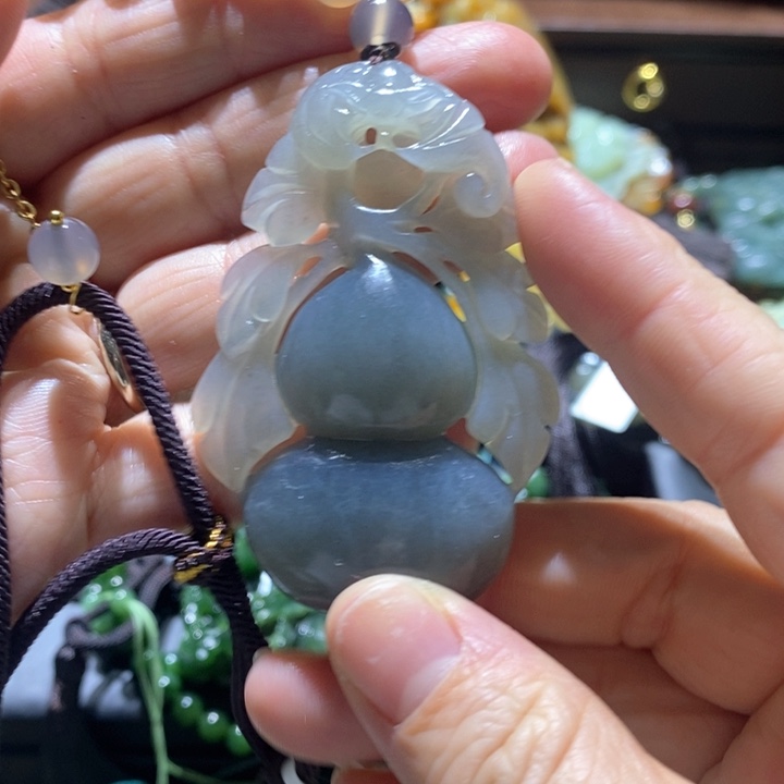 岫玉毛衣链未镶嵌