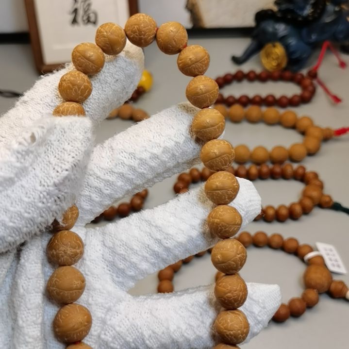 凤眼菩提手串尼泊尔凤眼菩提12手持
