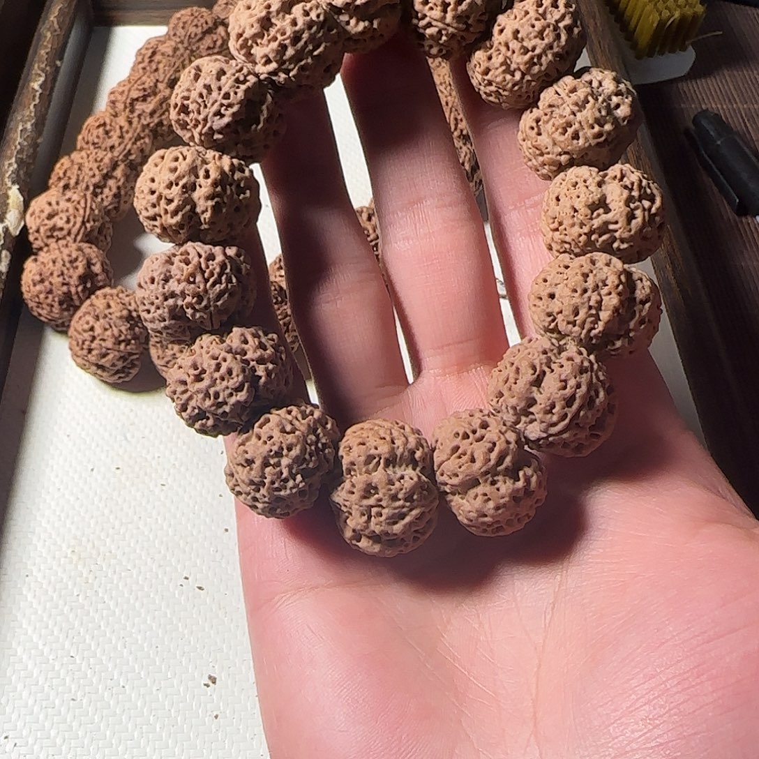 红***果金刚菩提手串15号