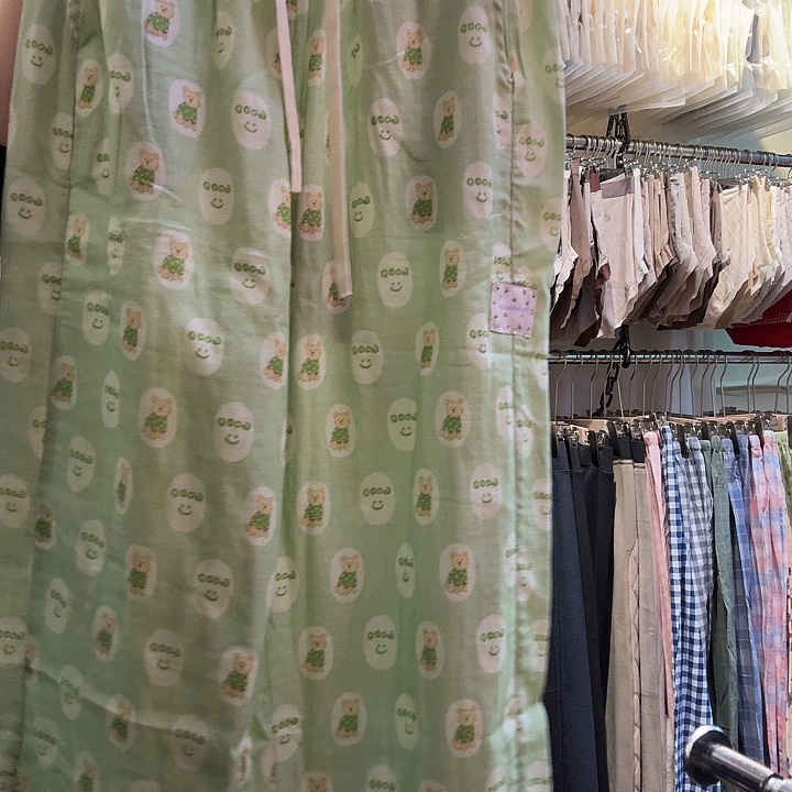 天丝棉棉纱遛弯裤150斤以内