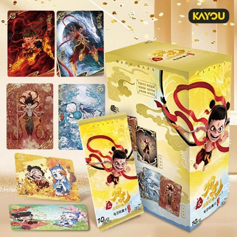 哪吒【复活10包 丢手绢】EX版哪吒之魔童脑海盲盒