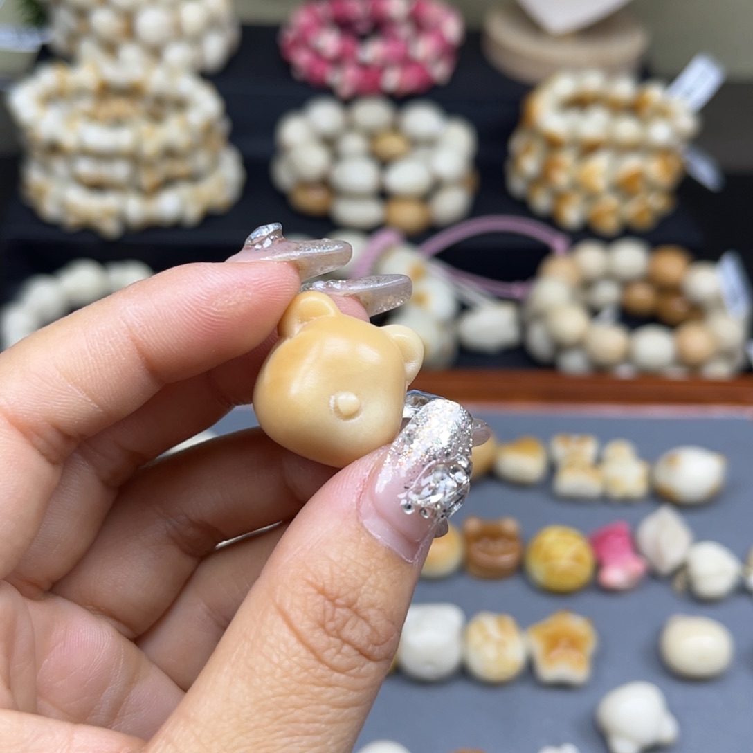 菩提根/象牙果吊坠啊*?2.24.1熊头