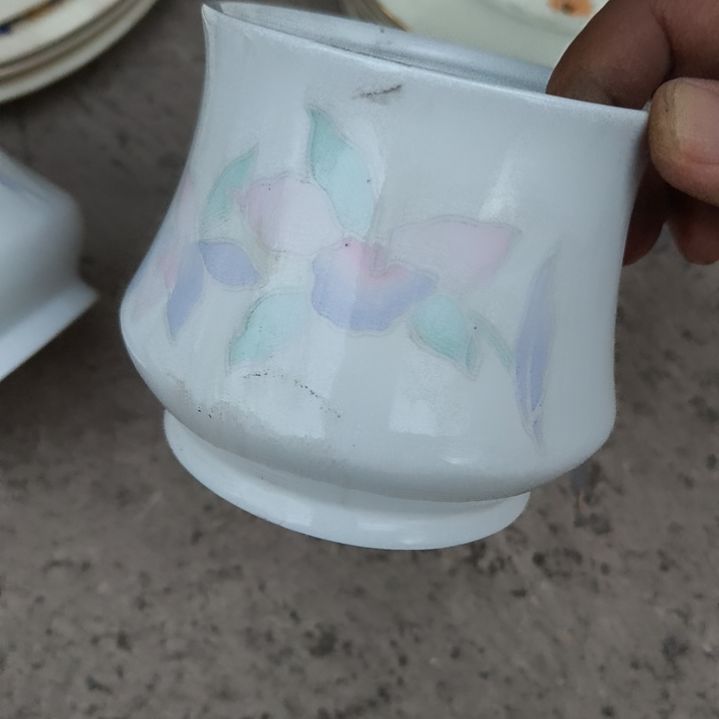 瓷片磁州窑五厂盘碗壶杯