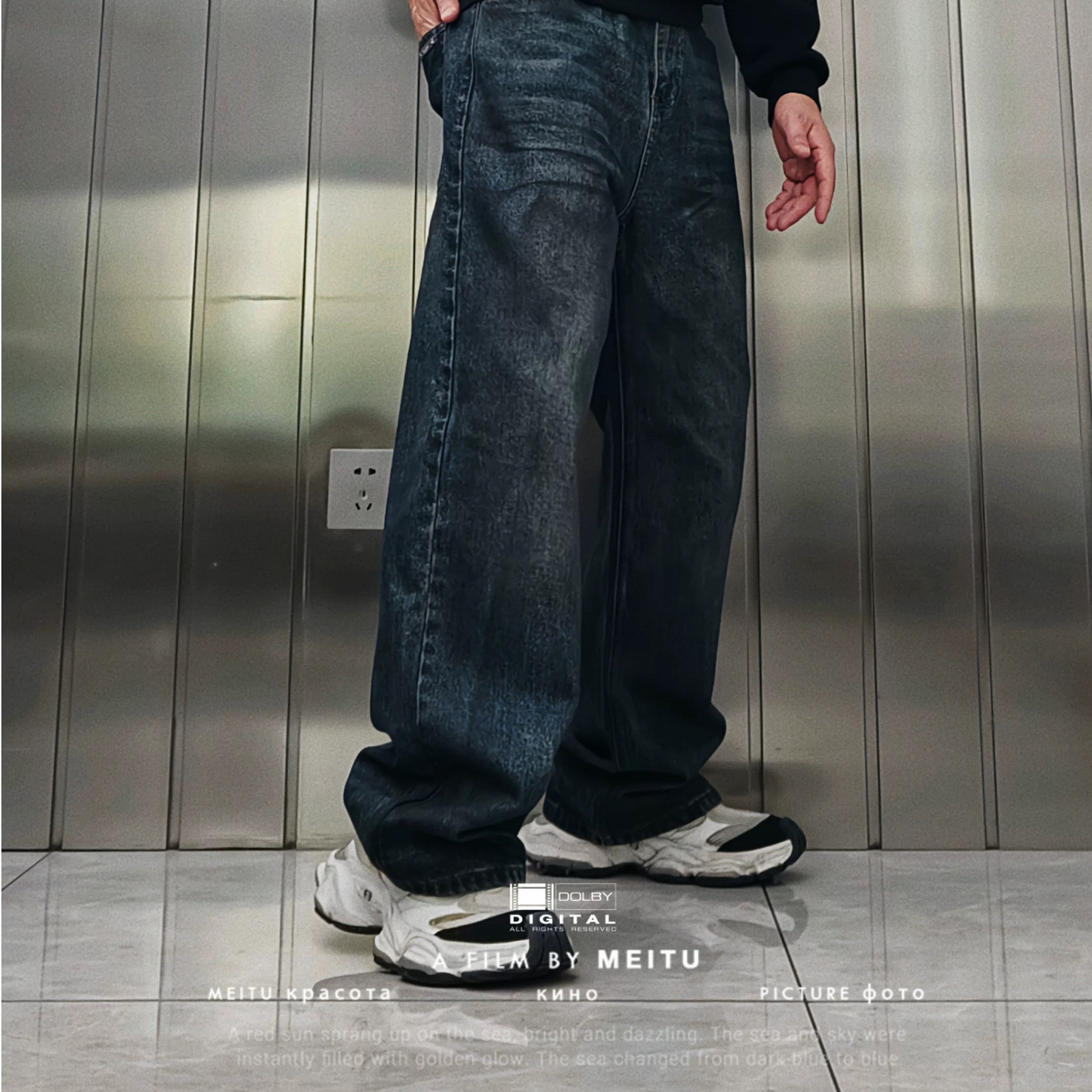 新款潮牌牛仔裤00399