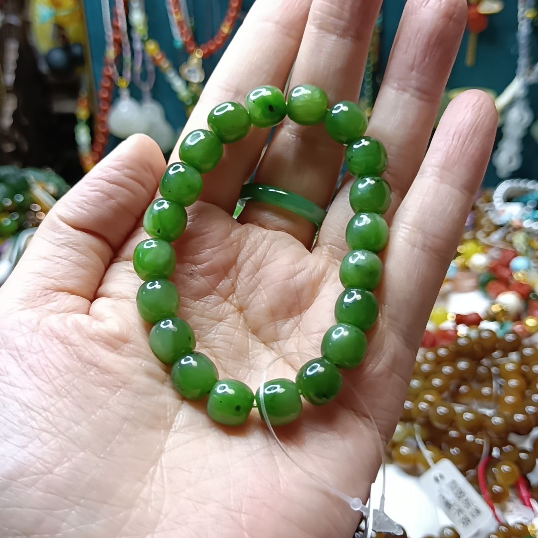 和田玉手链未镶嵌