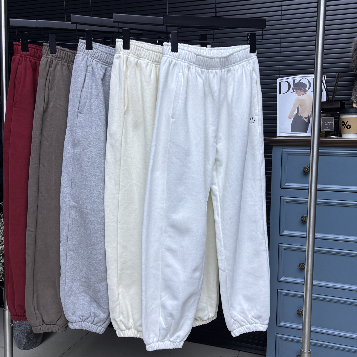 韩国小个子笑脸卫裤（no退换）潮流亲肤舒适