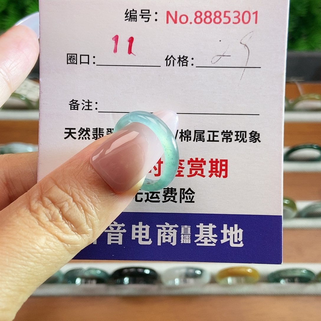 翡翠戒圈未镶嵌5301.....