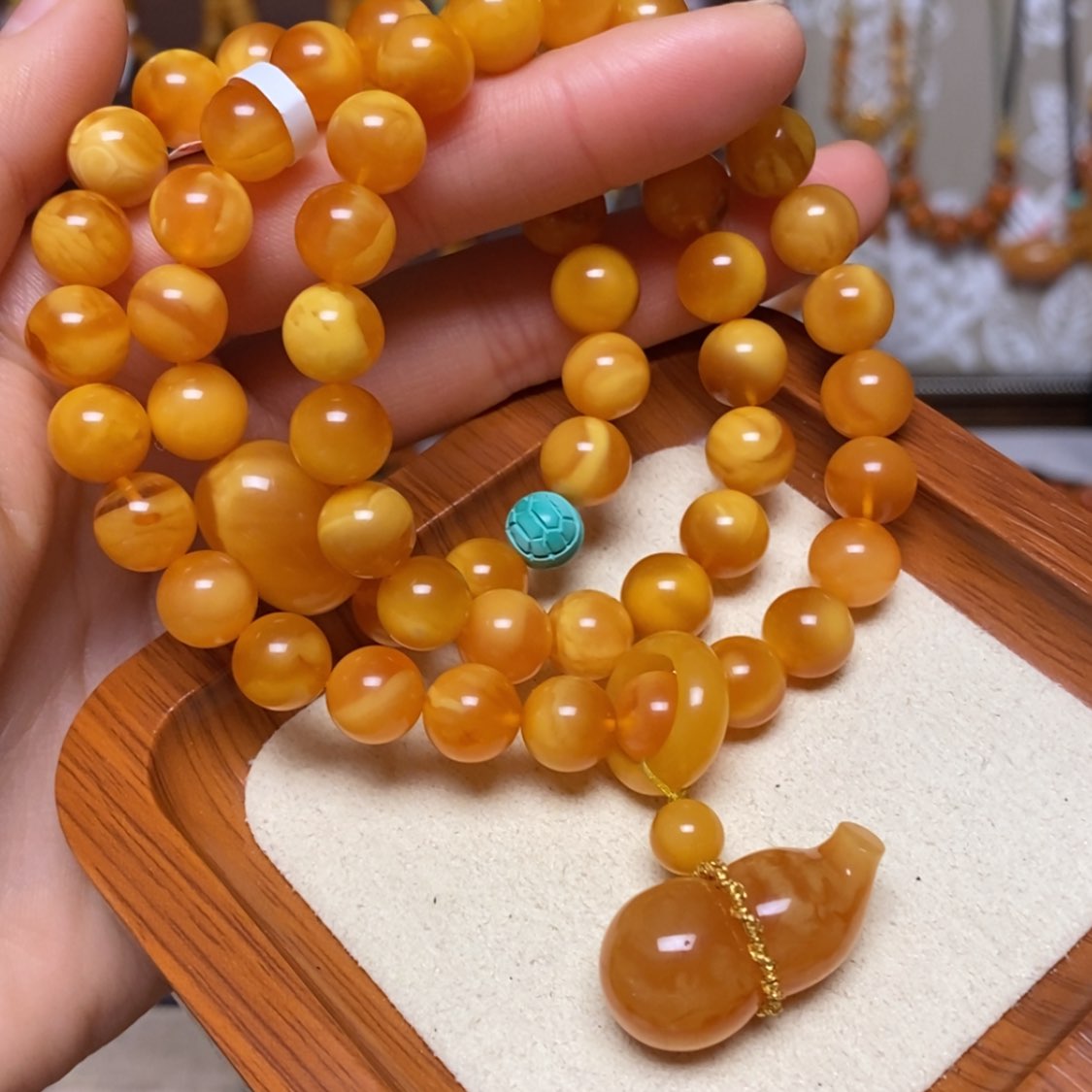 【闪购商品】手链蜜蜡未镶嵌手串