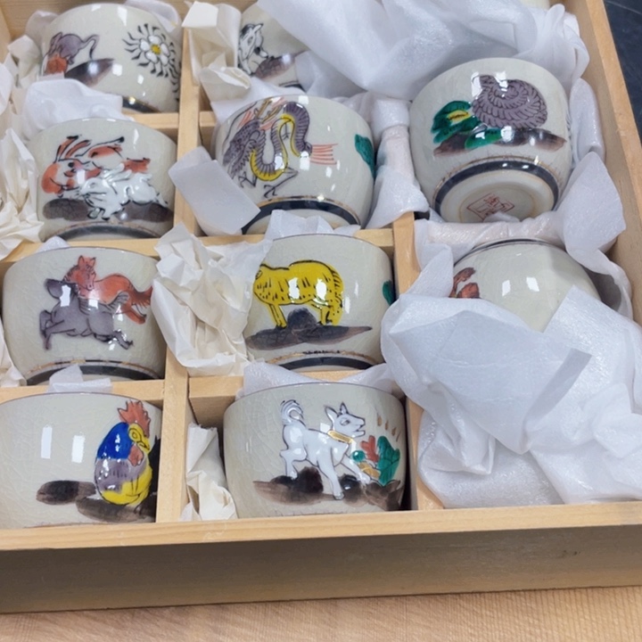 瓷片瓷制作工艺品摆件
