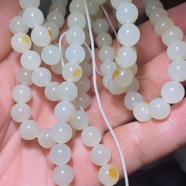 潮***畅和田玉（白玉）未镶嵌车挂