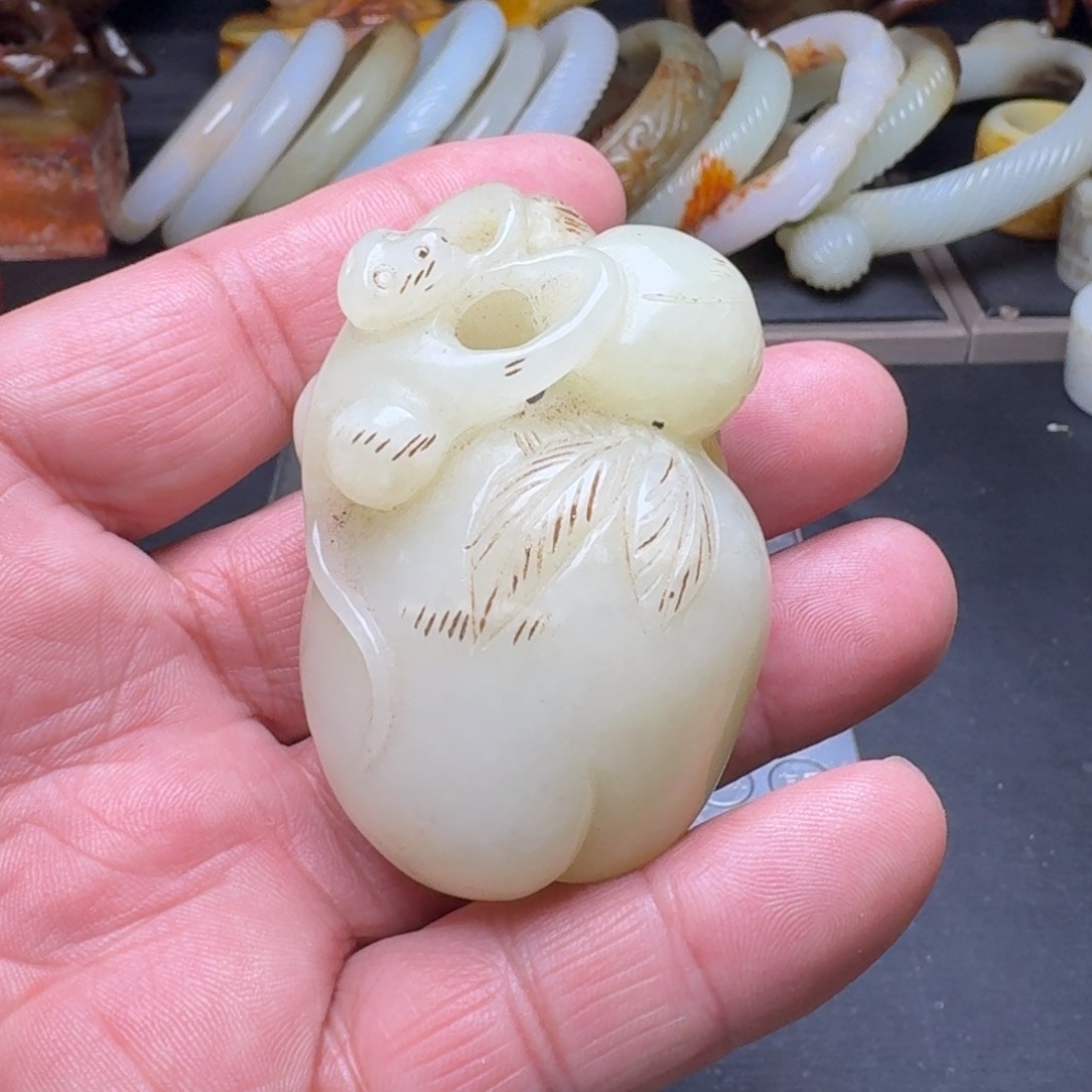 和田玉挂件未镶嵌