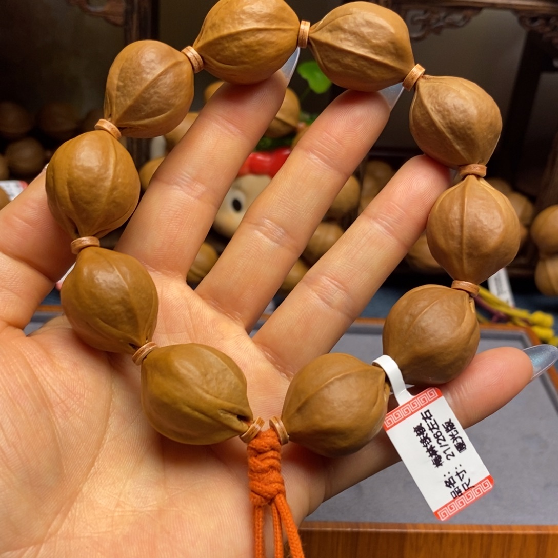 火***子手串/手链橄榄核梅林铁21/26左右