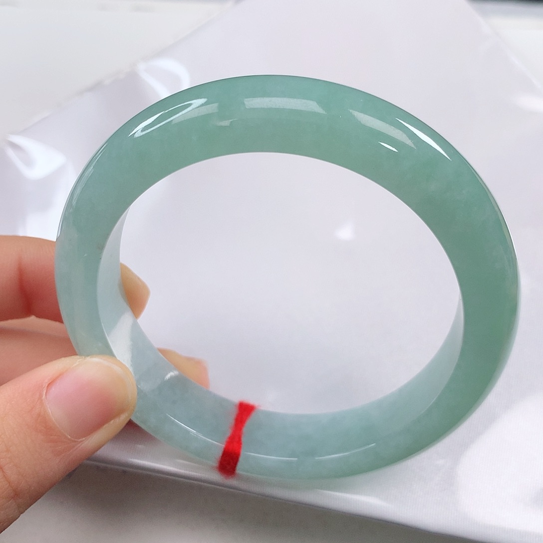 翡翠手镯未镶嵌 正圈①⑥③
