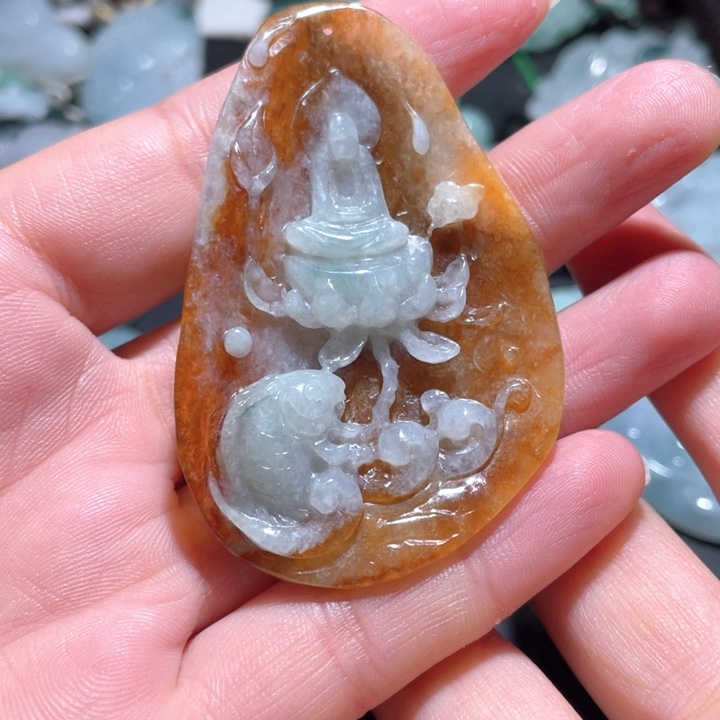 【闪购商品】翡翠颈饰未镶嵌天然翡翠