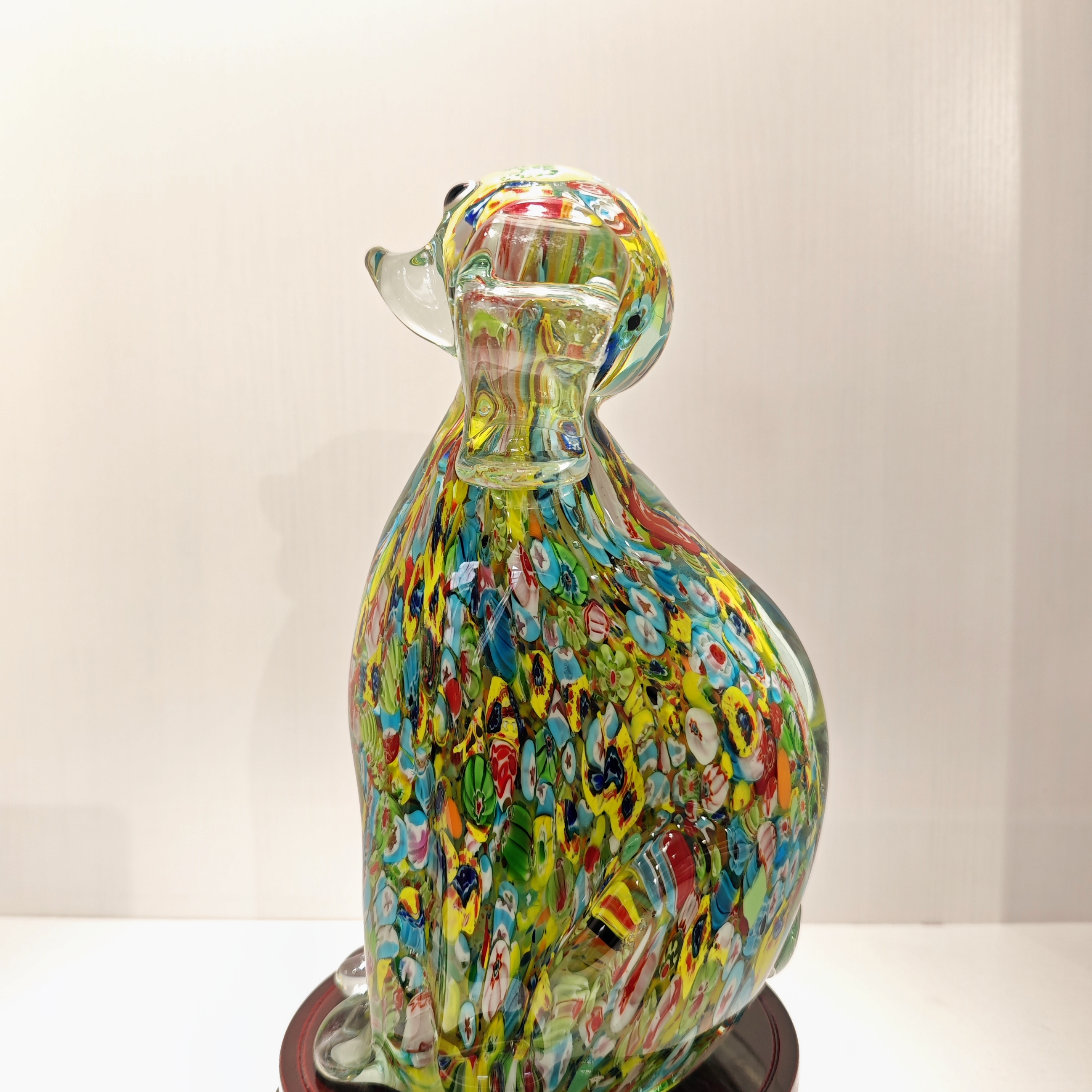 美琉老琉璃 琉璃生肖兔子摆件家居装饰礼物手工