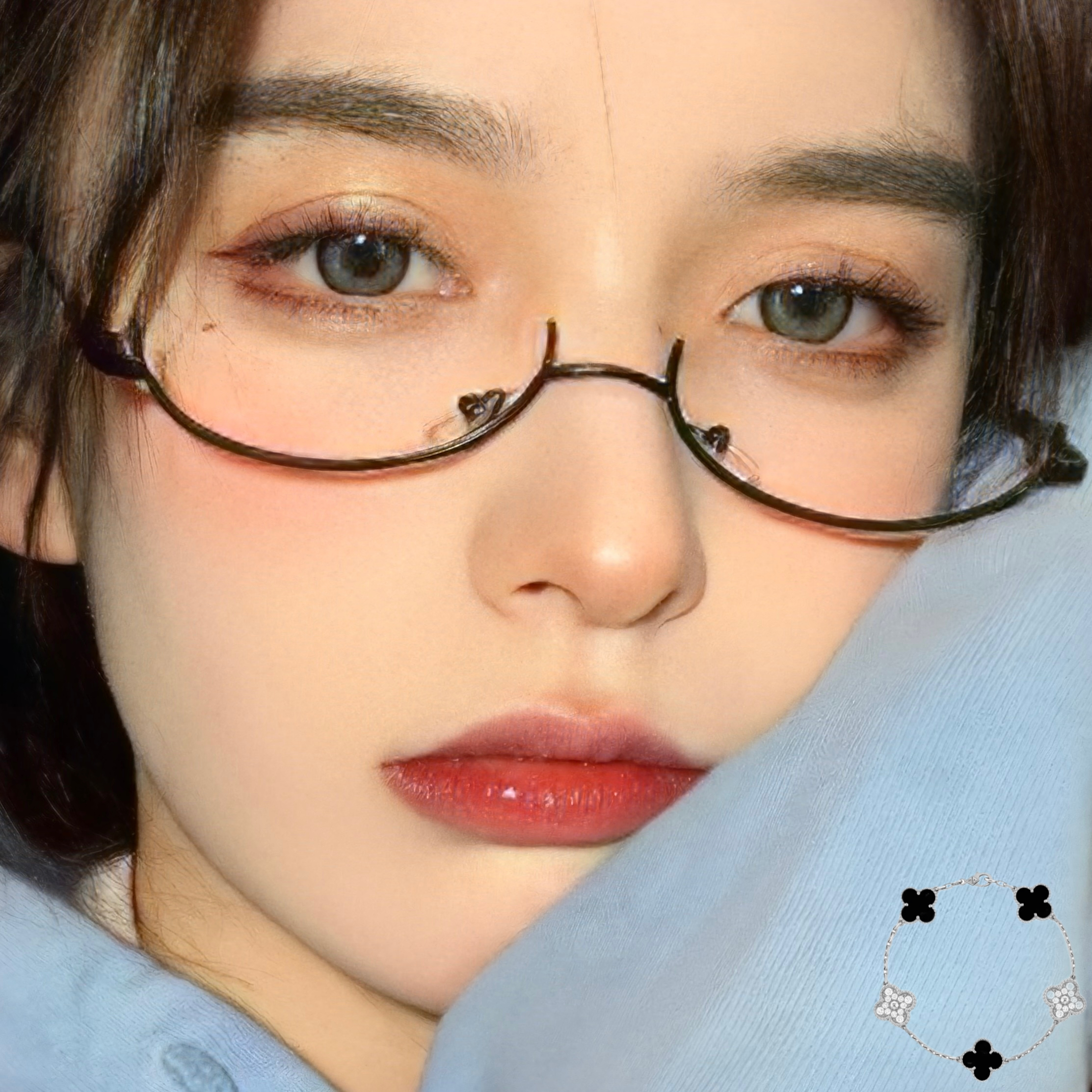 F可爱时尚百搭潮流眼镜链ing