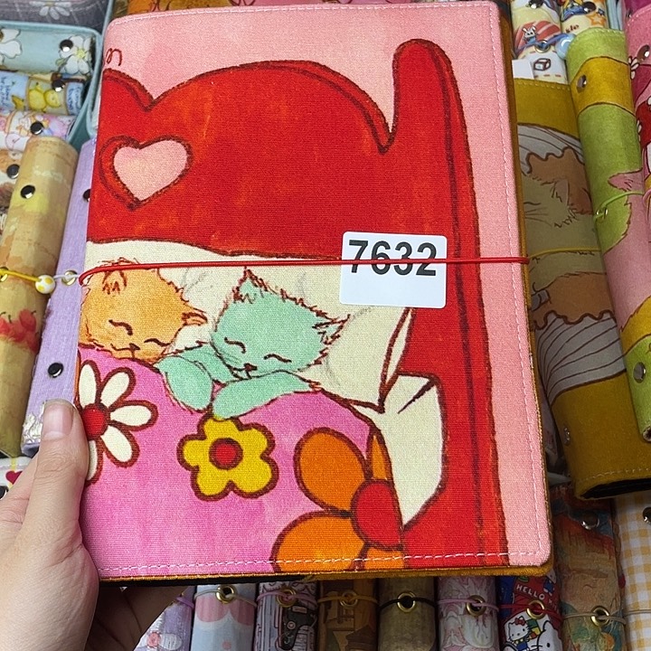 织绣A5活页不加纸7632