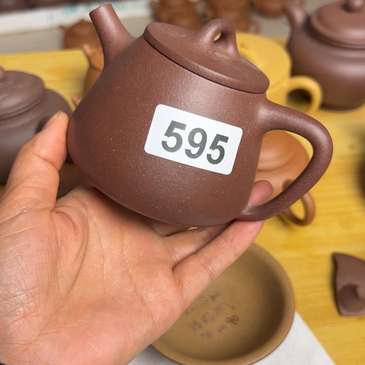 茶壶紫砂紫泥半手220